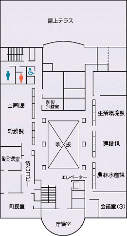 2階フロア案内図
